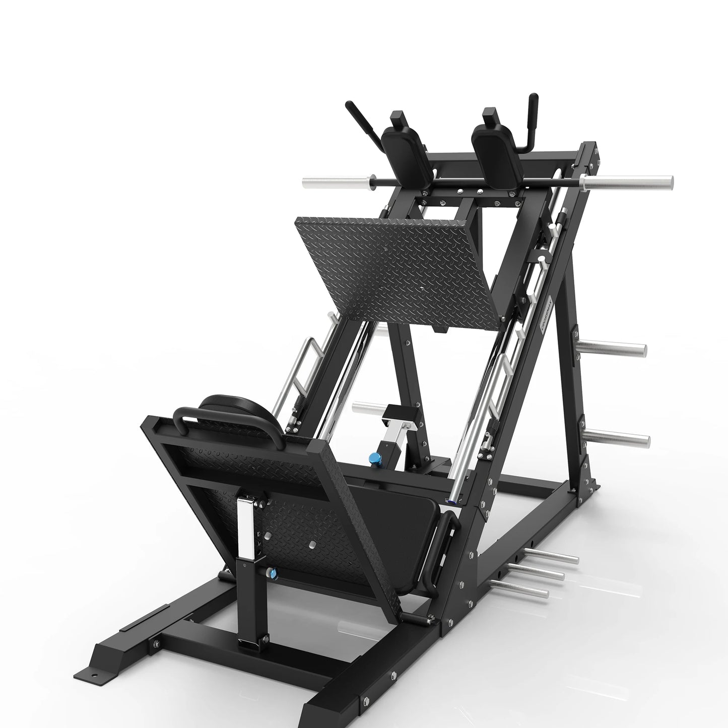 🏋️♂️ مجموعة تمرين ضغط الساق + تمرين القرفصاء - جهاز تمرين الساق