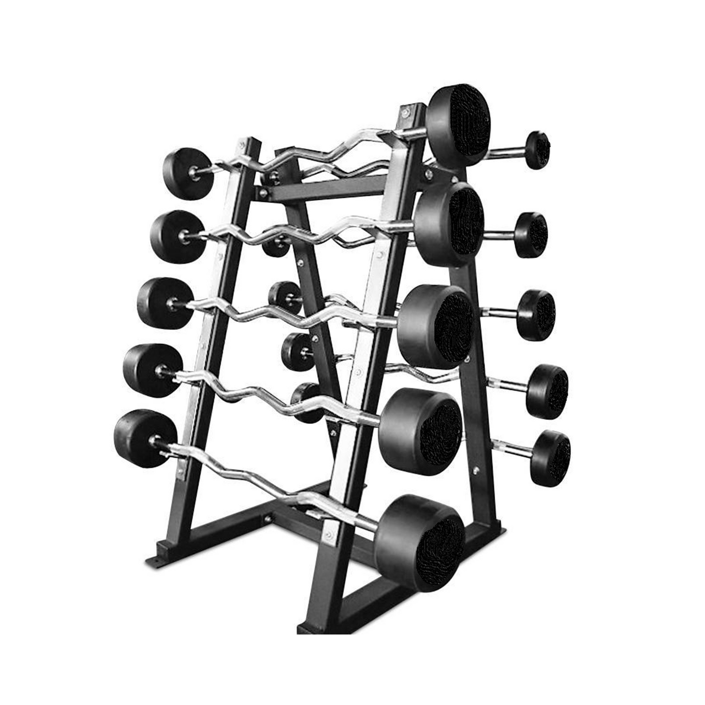 مجموعة من حامل الأثقال من ماتريكس مع 70-110 EZ Curl &amp; STRAIGHT
