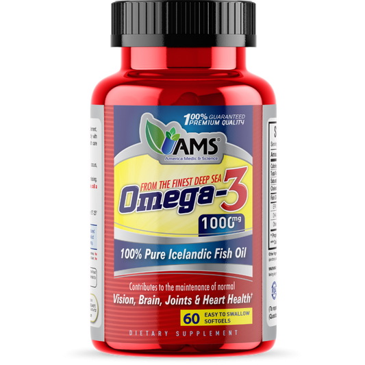 AMS OMEGA 3 - 60 Softgels - 1000mg