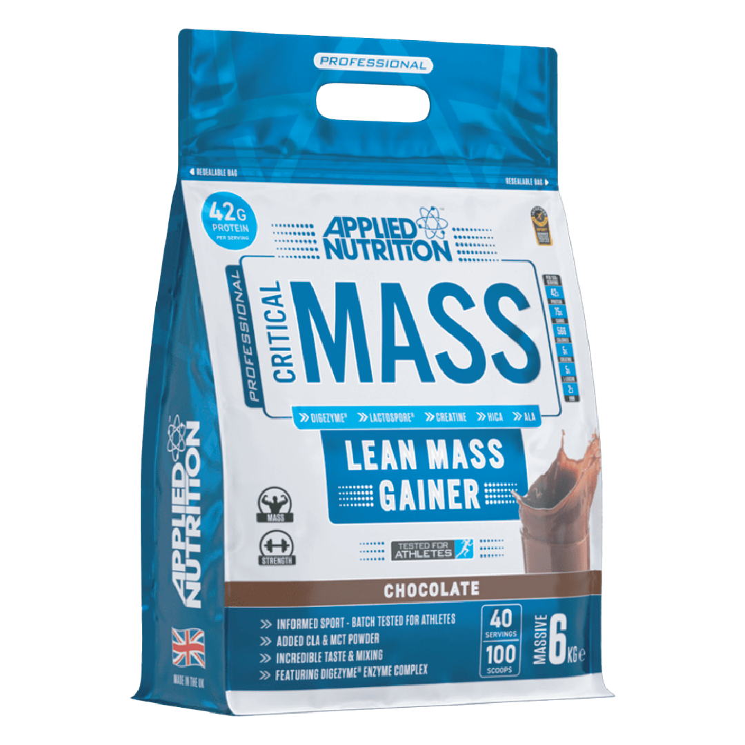 Applied Nutrition Critical Mass Professional - Lean Mass Gainer (6 kg - 40 Servings)