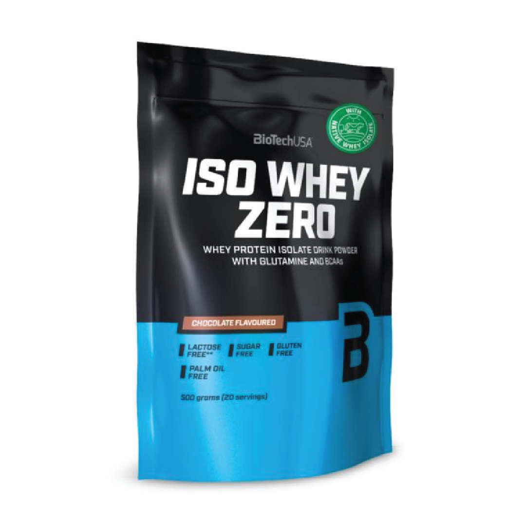BioTechUSA Iso Whey Zero - Sans Sucre & Sans Gluten (500 gr - 20 Servings)