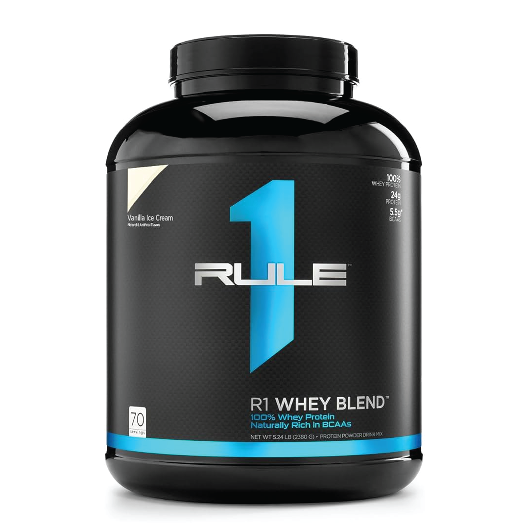 Rule 1 Whey Protein - Récupération Musculaire (2,24 Kg - 68 Servings)