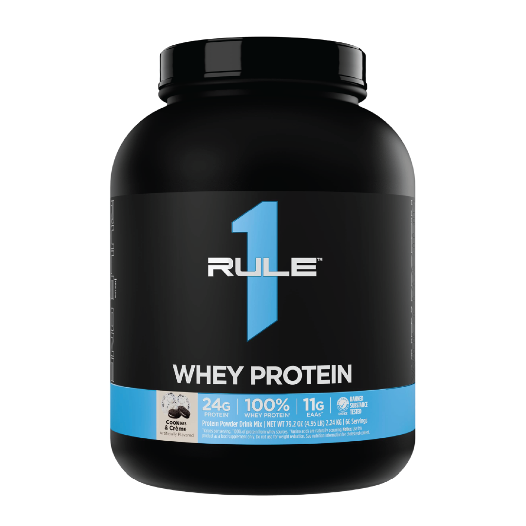 Rule 1 Whey Protein - Récupération Musculaire (2,24 Kg - 68 Servings)