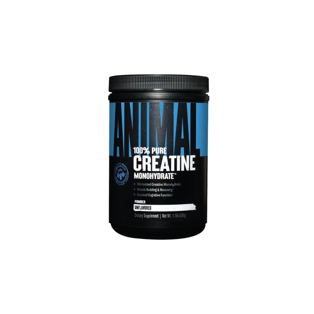 Animal Micronized Creatine – Monohydrate, 500 g (100 Portions)