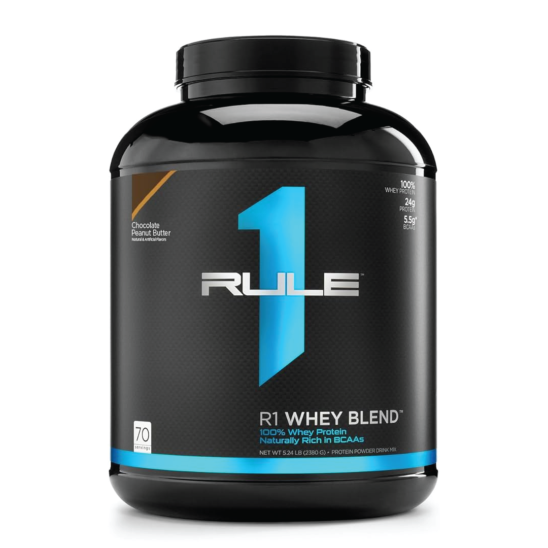 Rule 1 Whey Protein - Récupération Musculaire (2,24 Kg - 68 Servings)