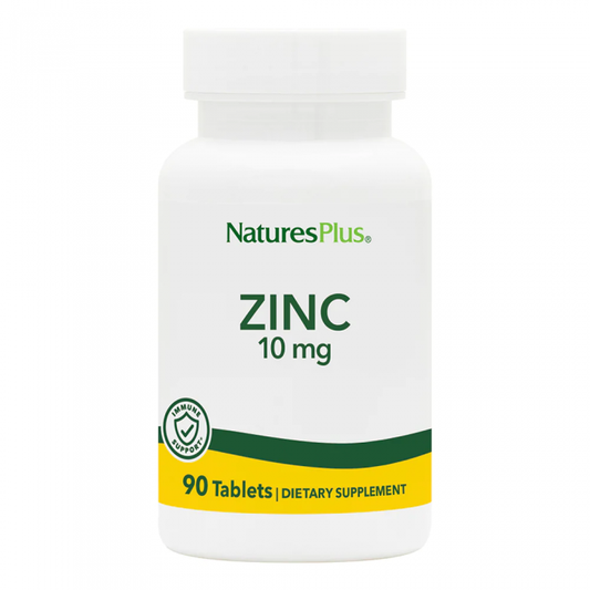 ZINC 10mg - 90Tablets - NaturesPlus